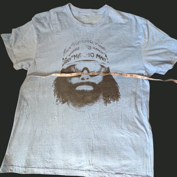 Vintage-Style Macho Man Randy Savage Tee (XL) – Tagless, Tube-Knit, Licensed - Picture 2 of 5